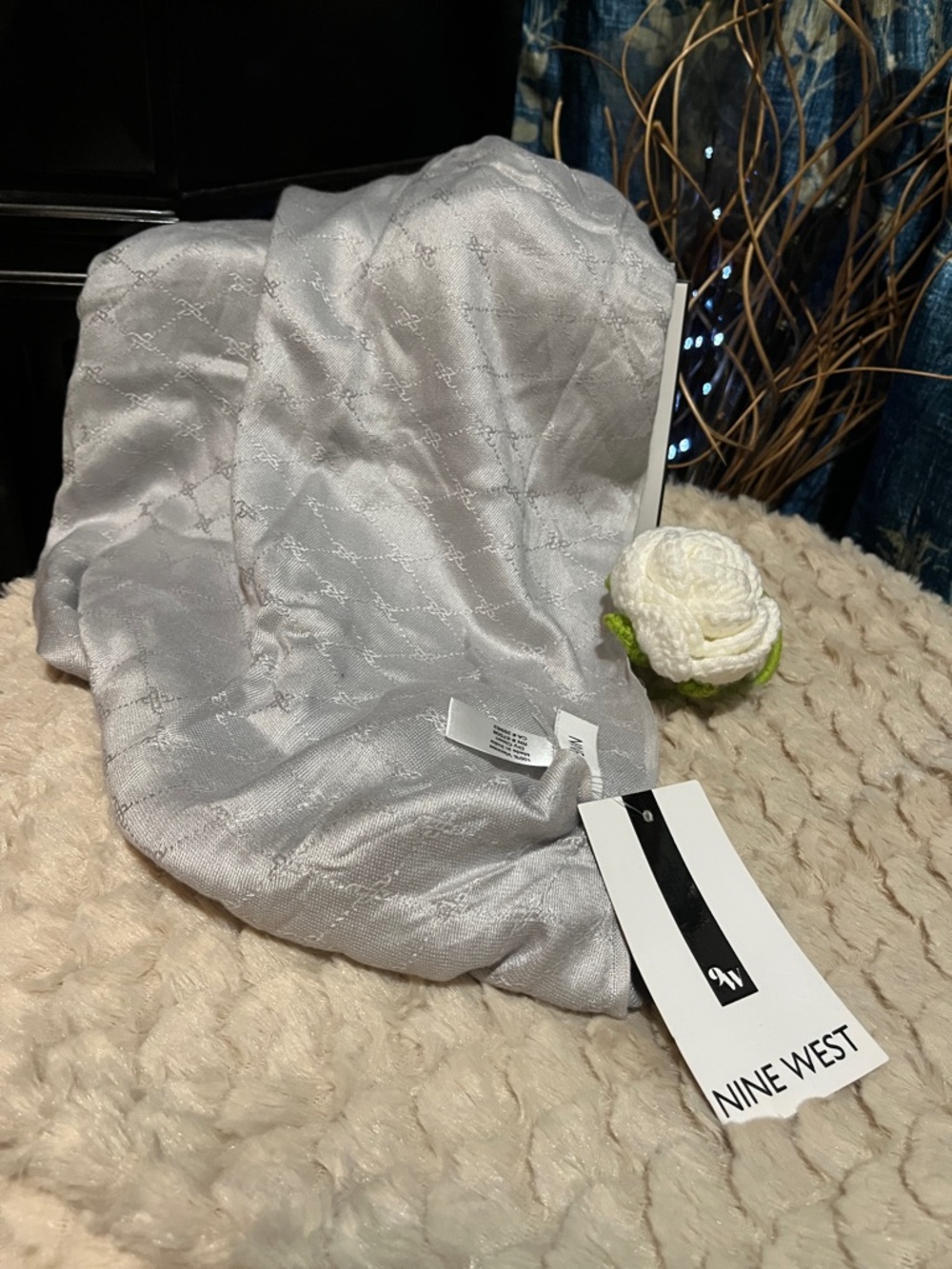 Nine West Silver Shawl